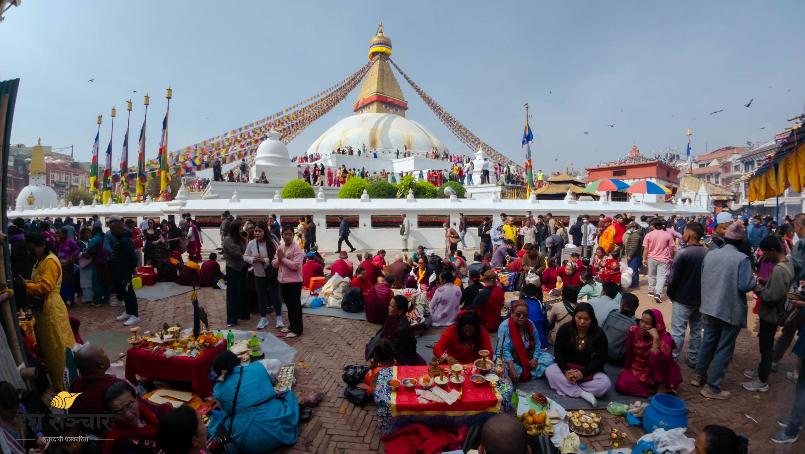 बौद्धमा तेमाल जात्रा मनाइयो (तस्बिरहरू)