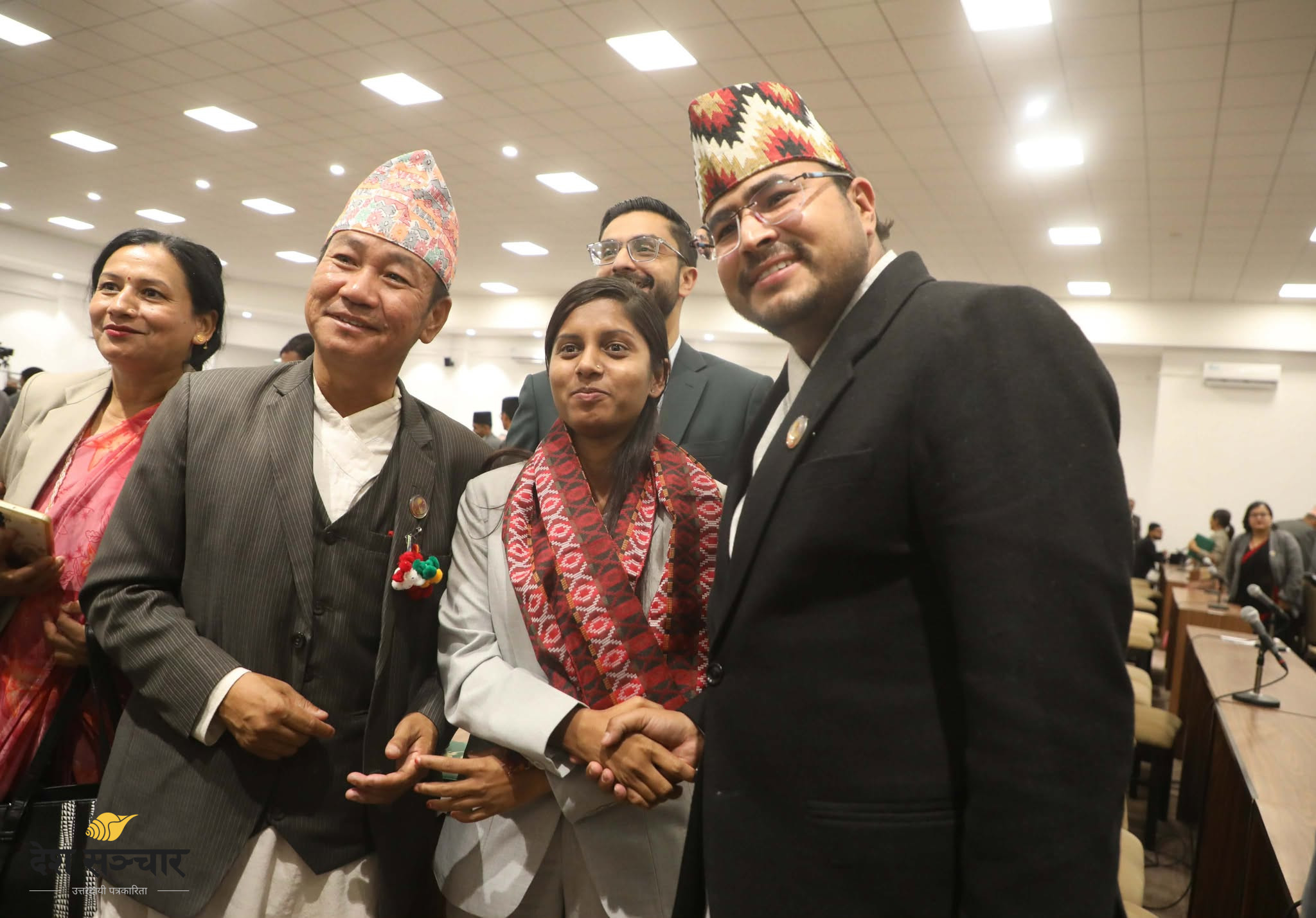 उपसभामुखमा निर्वाचित भएपछि रुबीकुमारी (तस्बिरहरू)