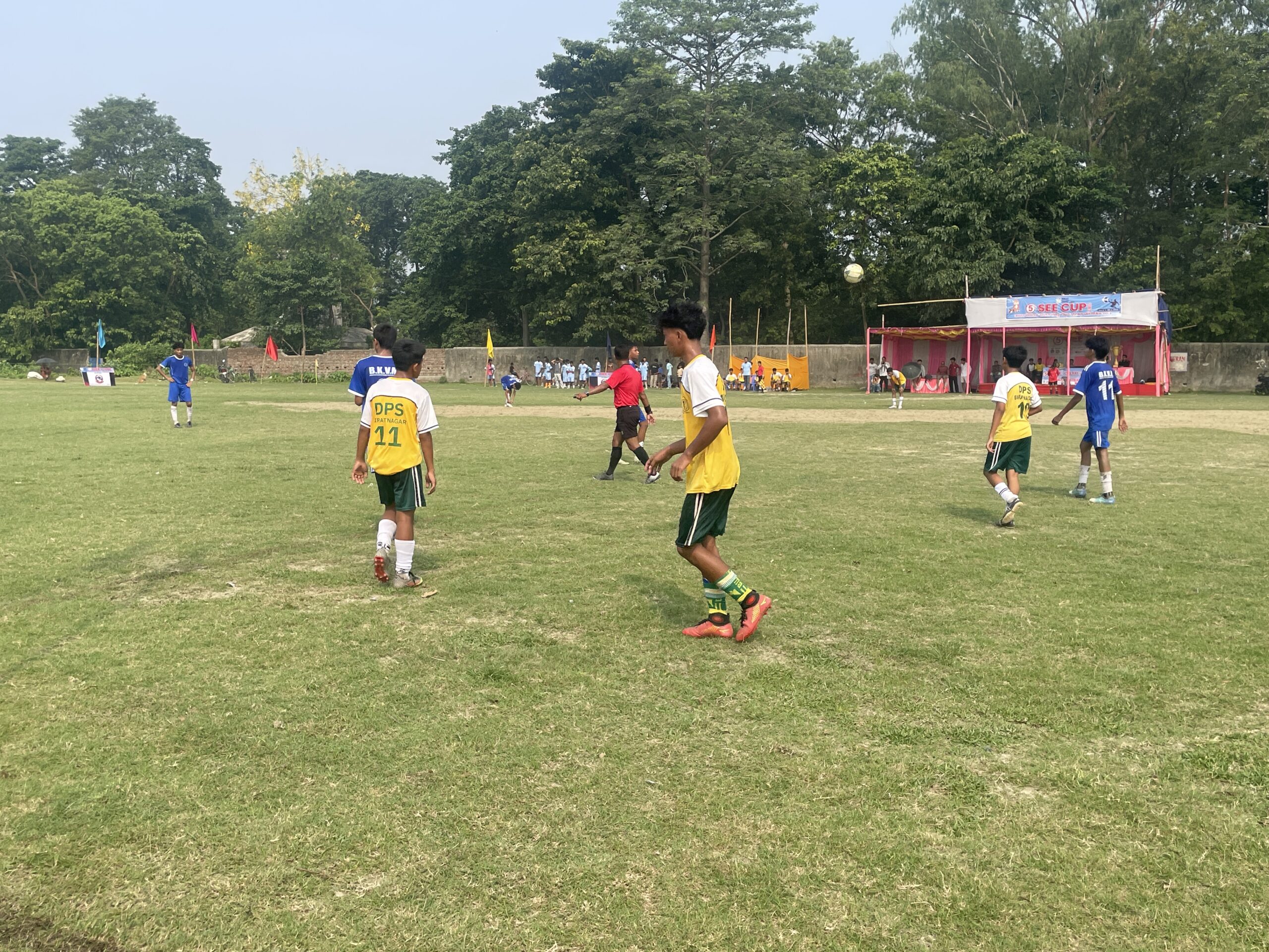 विकेभिएम विराटनगरमा जारी एसईई कप फुटबलको क्वाटरफाइनलमा प्रवेश