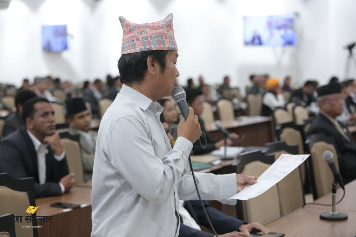 प्रधानमन्त्रीको अभिव्यक्ति संसदको रेकर्डबाट हटाउन माग गर्दै हर्कद्वारा संकल्प प्रश्ताव पेश