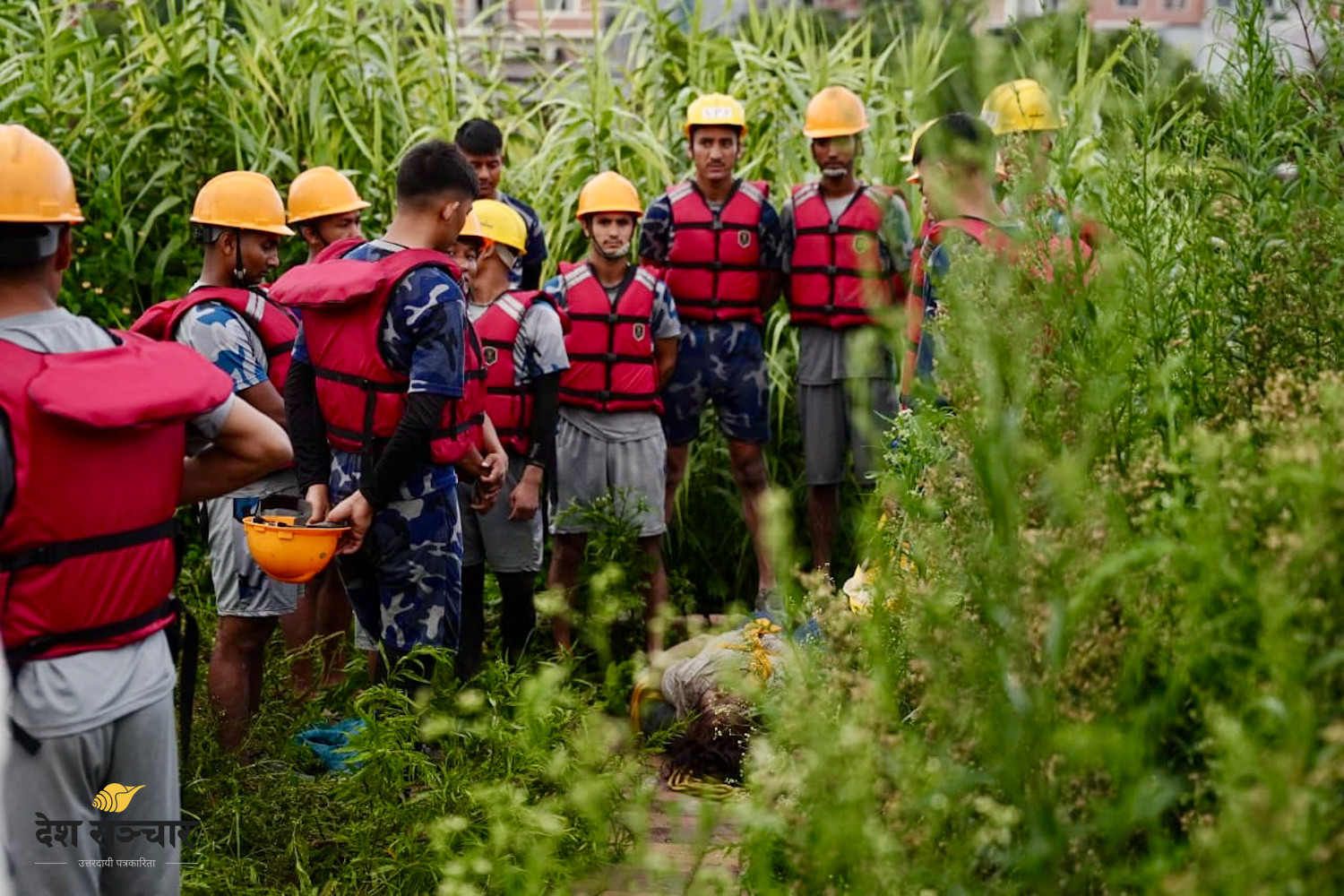 धोबीखोलामा हाम फालेकी महिलाको मृत्यु, बल्खु बागमती नदीमा शव फेला (तस्बिरहरु)