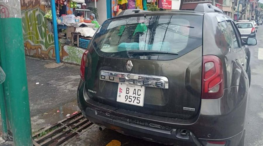 गगन थापाको घरमा पनि शंकास्पद गाडी