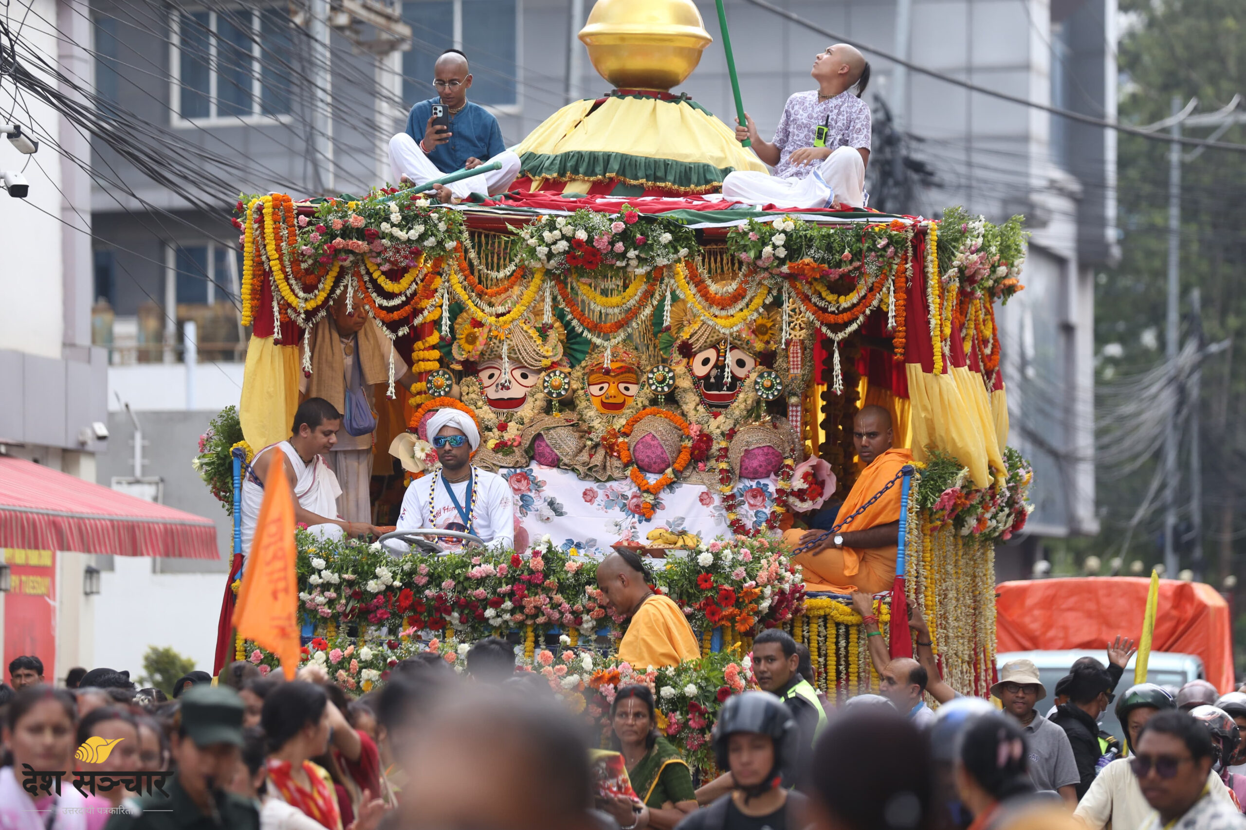 काठमाडौँमा जगन्नाथ रथयात्रा महामहोत्सव (तस्बिरहरू)
