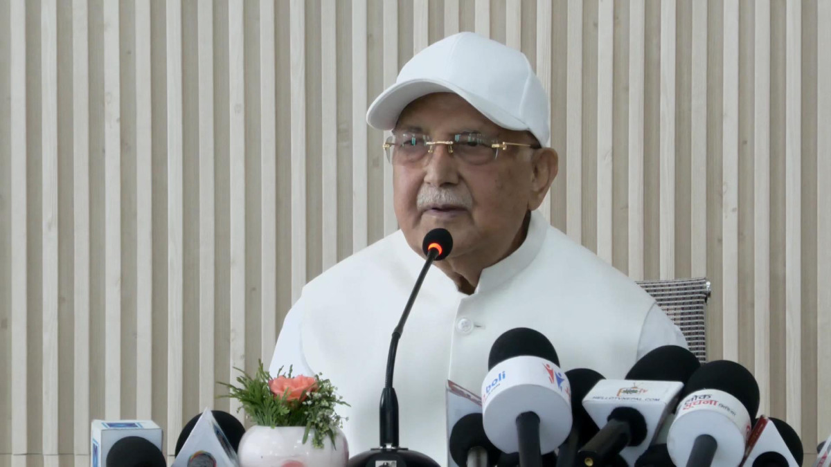 ओलीको आरोपः सरकारले समाजमा अराजकता मच्चाउने कामको नेतृत्व गरिरहेको छ